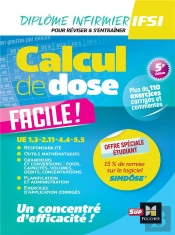 Calcul De Dose Facile - Infirmier En Ifsi - Dei - 5e Edition - Revision