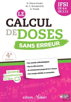 Bertrand.pt - Calcul De Doses Sans Erreur (Le) 4e Edt