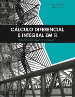 Cálculo Diferencial e Integral Em R
