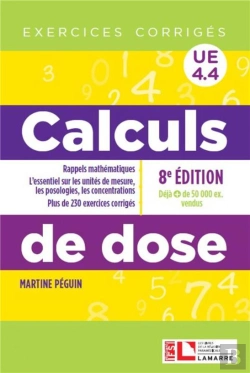 Bertrand.pt - Calculs De Dose ; Exercices Corrigés ; Ue 4.4