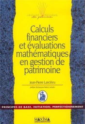 Calculs Fin. Et Evaluations Math En Gestion De Patrimoine