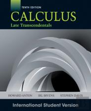 Calculus Late Transcendentals, International Student Version