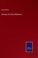 Calculus Of Finite Differences