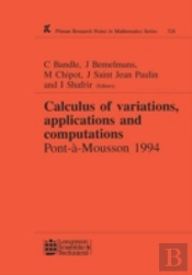 Calculus Of Variations, Applications And Computations