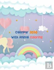Calendar 2020 With Animal Coloring