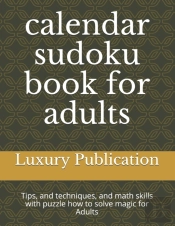 Calendar Sudoku Book For Adults