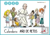 Calendario De Pared Año De Retos 2023