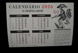 Bertrand.pt - Calendário Parede/Secretária - O Seringador - 2026