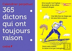 Bertrand.pt - Calendrier 365 ; Dictons Qui Ont Toujours Raison