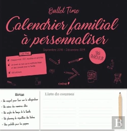 Bertrand.pt - Calendrier De La Famille - Sept. 2018- Dec. 2019 - Bullet Time