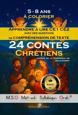 Bertrand.pt - Calendrier De L'Avent Pour Enfants 24 Contes A Colorier Autour De La Naissance De Jesus-Christ - App