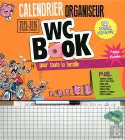 Bertrand.pt - Calendrier Organiseur Wc Book Septembre 2015 A Septembre 2016