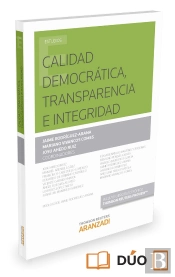 Calidad Democrática, Transparencia E Integridad (Papel + E-Book)