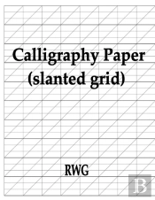 Calligraphy Paper (Slanted Grid): 50 Pages 8.5' X 11'