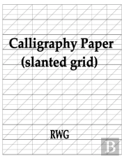 Calligraphy Paper (Slanted Grid)