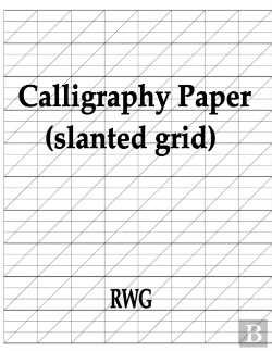 Bertrand.pt - Calligraphy Paper (Slanted Grid)
