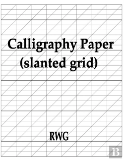 Bertrand.pt - Calligraphy Paper (Slanted Grid)