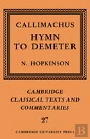 Callimachus: Hymn To Demeter
