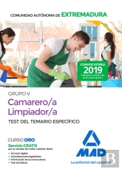 Camarero/A-Limpiador/A Personal Laboral (Grupo V) De La Administración De La Comunidad Autónoma De E