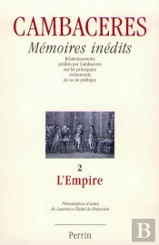 Cambaceres Memoire Politique T.2