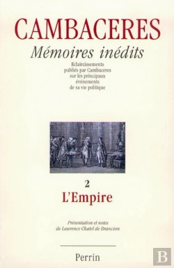Bertrand.pt - Cambaceres Memoire Politique T.2