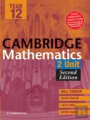 Cambridge 2 Unit Mathematics Year 12 Colour Version With Student Cd-Rom