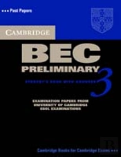 Cambridge Bec Preliminary 3 Student'S Book With Answers