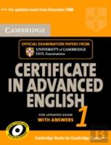 Cambridge Certificate In Advanced English 1 For Updated Exam Self-Study Pack