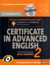 Cambridge Certificate In Advanced English 2 For Updated Exam Self-Study Pack