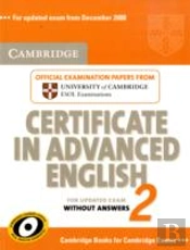 Cambridge Certificate In Advanced English 2 For Updated Exam Student'S Book Without Answers