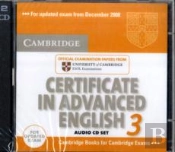 Cambridge Certificate In Advanced English 3 For Updated Exam Audio Cds (2)