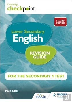 Bertrand.pt - Cambridge Checkpoint Lower Secondary English Revision Guide For The Secondary 1 Test 2nd Edition