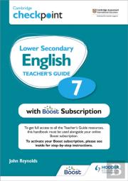 Cambridge Checkpoint Lower Secondary English Teacher'S Guide 7 With Boost Subscription