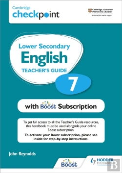 Bertrand.pt - Cambridge Checkpoint Lower Secondary English Teacher'S Guide 7 With Boost Subscription