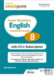 Cambridge Checkpoint Lower Secondary English Teacher'S Guide 8 With Boost Subscription