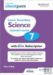 Cambridge Checkpoint Lower Secondary Science Teacher'S Guide 7 With Boost Subscription
