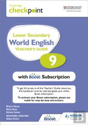 Cambridge Checkpoint Lower Secondary World English Teacher'S Guide 9 With Boost Subscription