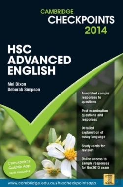 Bertrand.pt - Cambridge Checkpoints Hsc Advanced English 2014