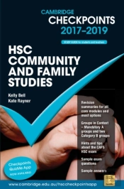 Cambridge Checkpoints Hsc Community And Family Studies 2017-19