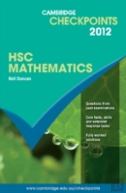 Bertrand.pt - Cambridge Checkpoints Hsc Mathematics 2012