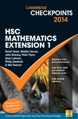 Bertrand.pt - Cambridge Checkpoints Hsc Mathematics Extension 1