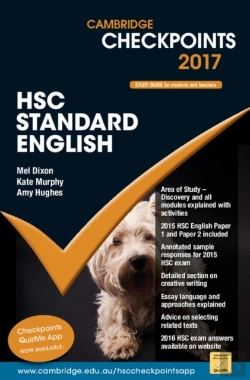 Bertrand.pt - Cambridge Checkpoints Hsc Standard English 2017