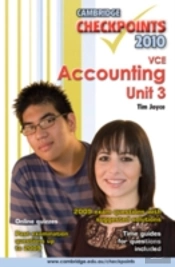 Cambridge Checkpoints Vce Accounting Unit 3 2010