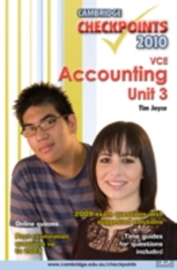 Bertrand.pt - Cambridge Checkpoints Vce Accounting Unit 3 2010