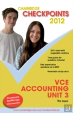 Bertrand.pt - Cambridge Checkpoints Vce Accounting Unit 3
