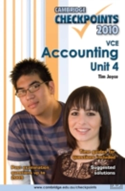 Bertrand.pt - Cambridge Checkpoints Vce Accounting Unit 4 2010