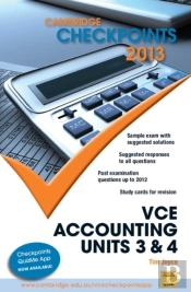 Cambridge Checkpoints Vce Accounting Units 3 And 4