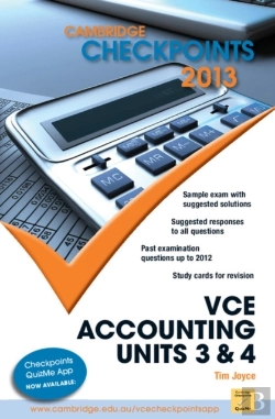 Bertrand.pt - Cambridge Checkpoints Vce Accounting Units 3 And 4