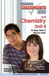 Cambridge Checkpoints Vce Chemistry Unit 4 2010