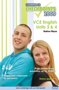 Bertrand.pt - Cambridge Checkpoints Vce English Units 3 And 4 2009